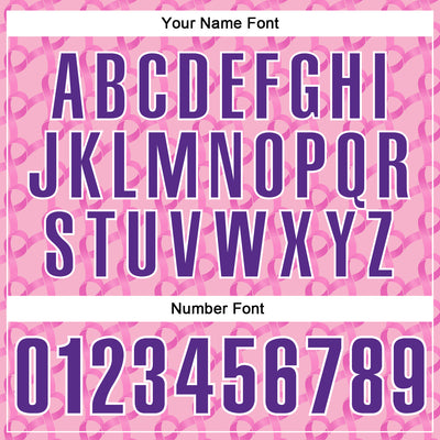 Custom Light Pink Purple-White 3D Pink Ribbon Breast Cancer Awareness Performance Polo Shirt