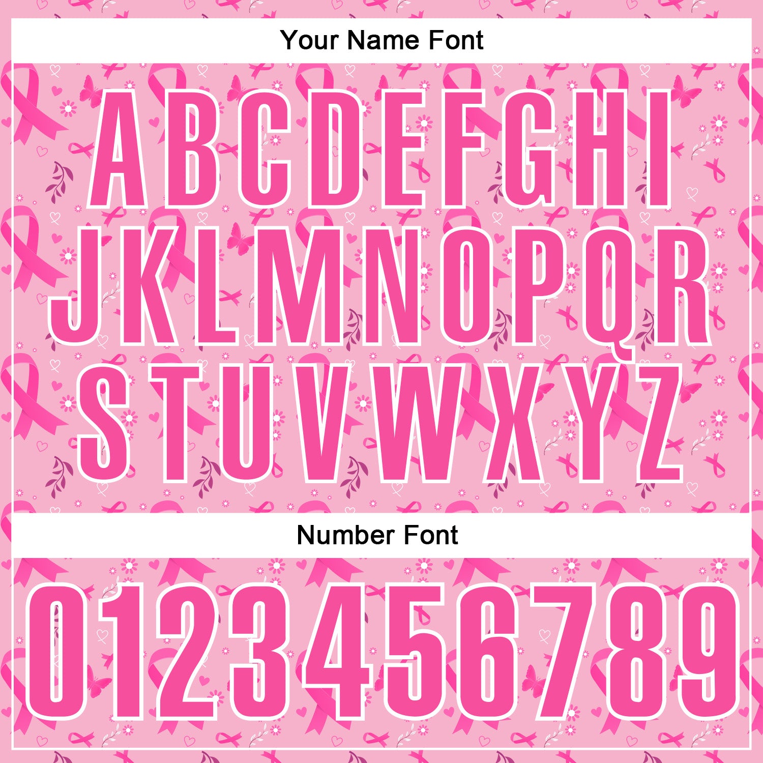 Custom Light Pink Pink-White 3D Pink Ribbon Breast Cancer Awareness Performance Polo Shirt