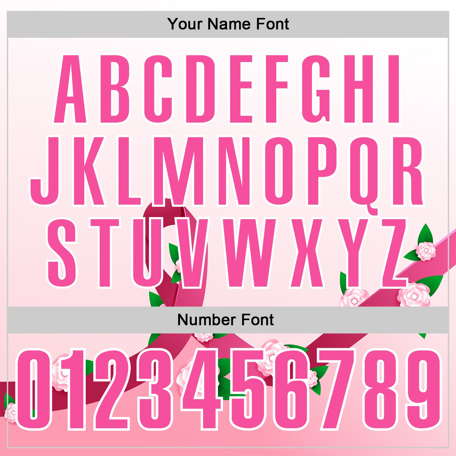 Custom White Pink 3D Pink Ribbon Breast Cancer Awareness Floral Performance Polo Shirt