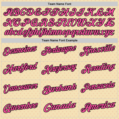 Custom Cream Pink-Black 3D Pink Ribbon Breast Cancer Awareness Fighter Boxing Gloves Performance Polo Shirt