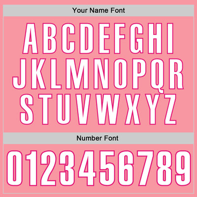 Custom Medium Pink White-Hot Pink 3D Pink Ribbon Breast Cancer Awareness Baseball Performance Polo Shirt