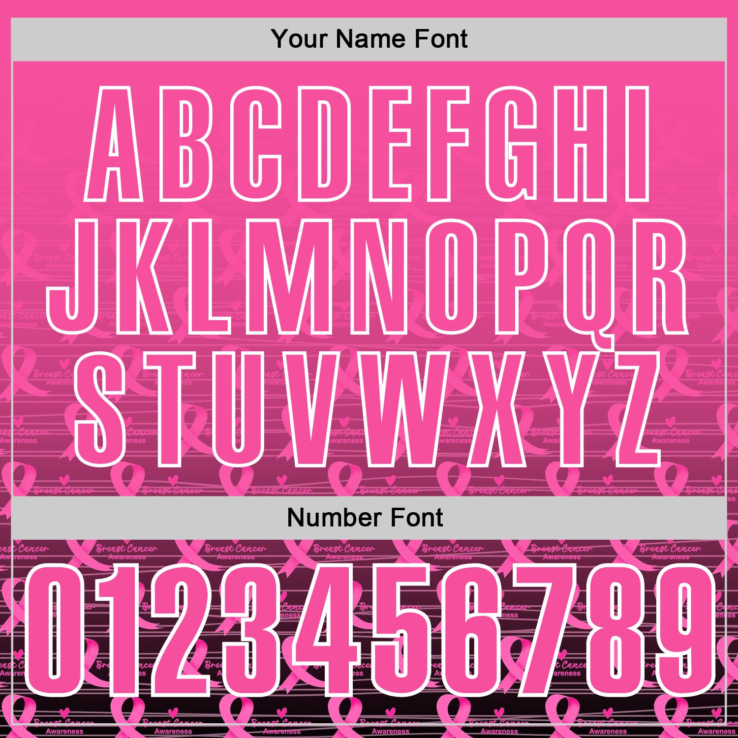 Custom Pink Black-White 3D Gradient Pink Ribbon Breast Cancer Awareness Performance Polo Shirt