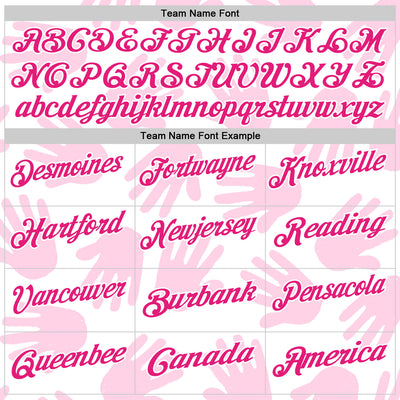 Custom White Hot Pink 3D Pink Ribbon Breast Cancer Awareness World Cancer Day Performance Polo Shirt