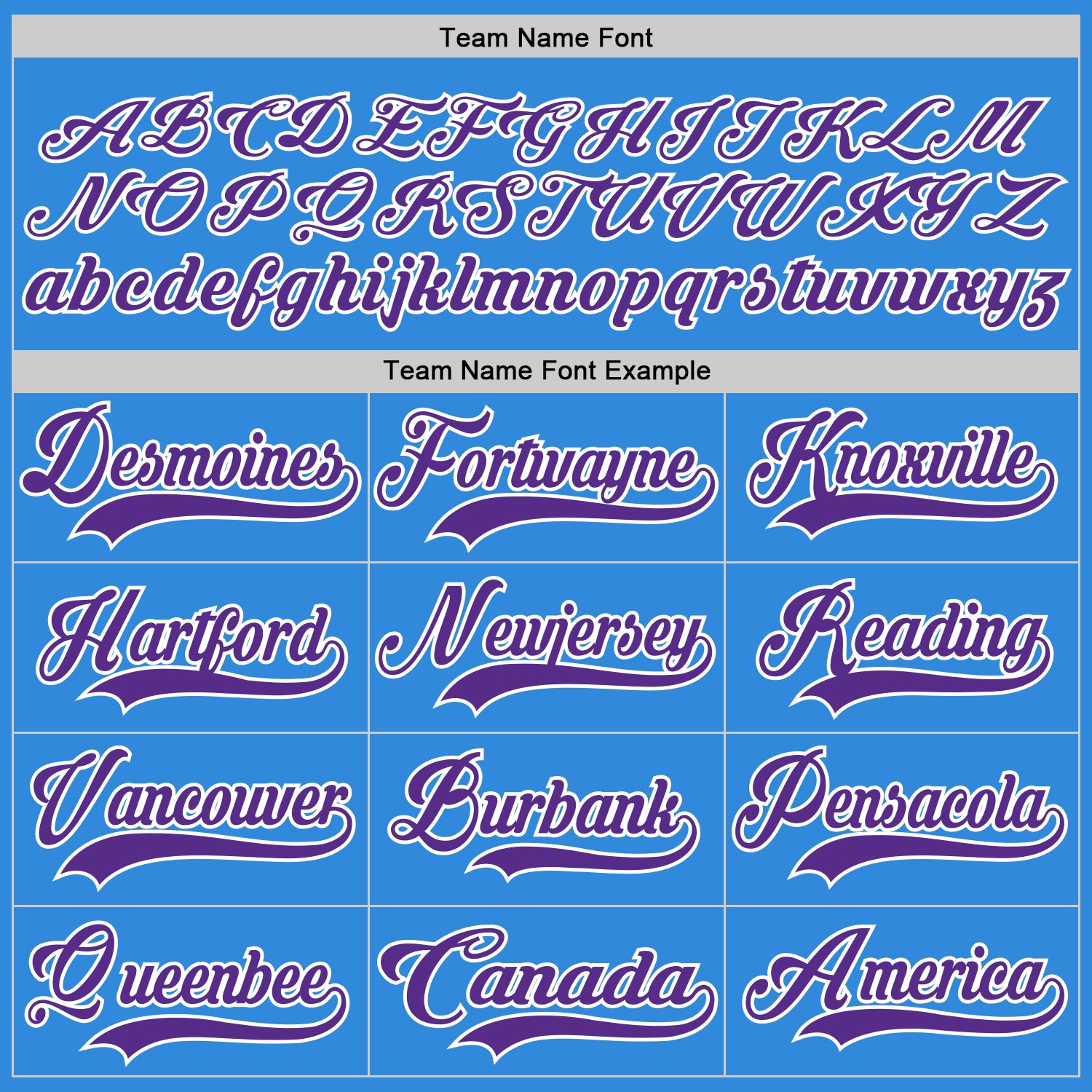 Custom Sky Blue Purple-White Hockey Lace Neck Jersey