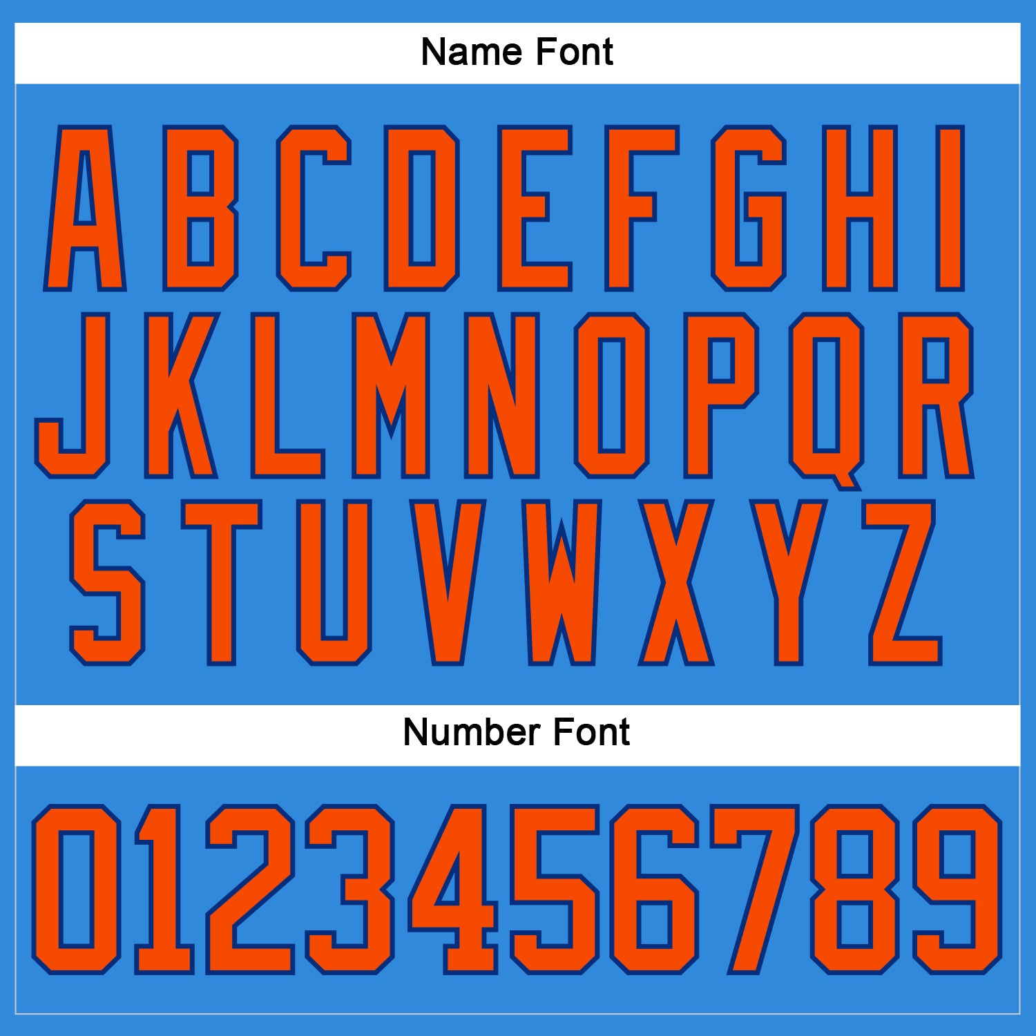 Custom Sky Blue Orange-Royal Hockey Lace Neck Jersey