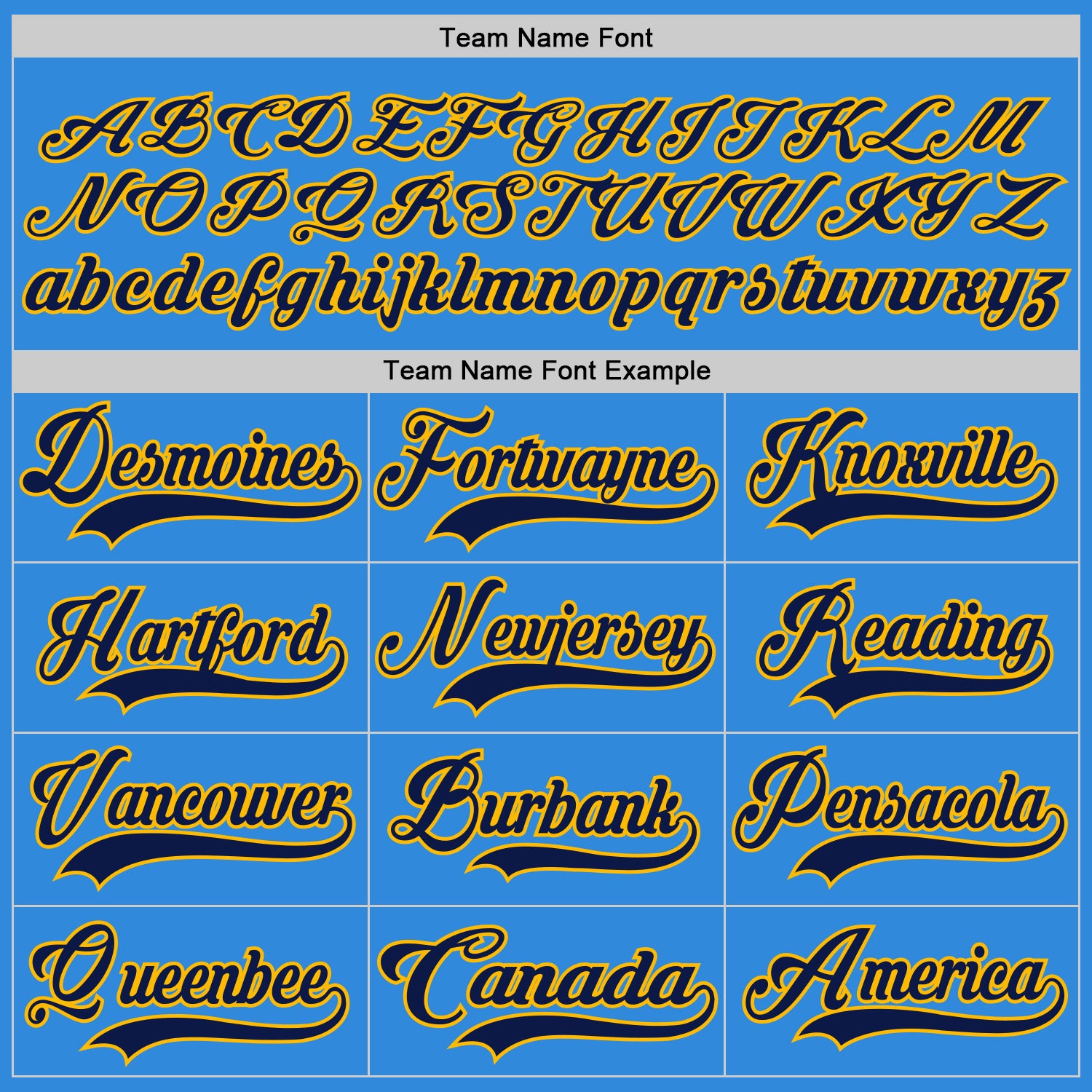 Custom Sky Blue Navy-Gold Hockey Lace Neck Jersey