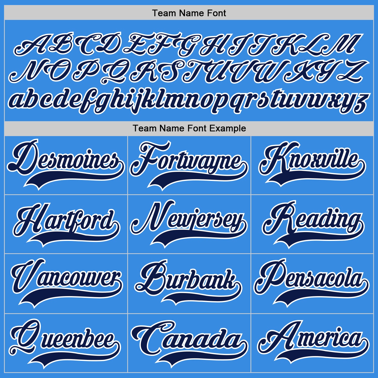 Custom Powder Blue Navy-White Hockey Jersey