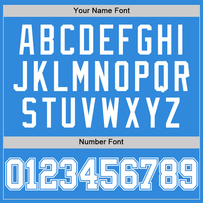 Custom Powder Blue White Authentic Basketball Jersey