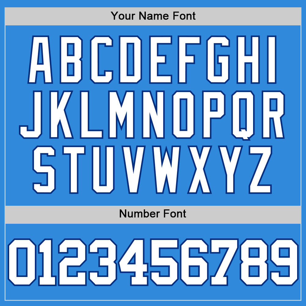 Custom Powder Blue White-Royal Authentic Basketball Jersey