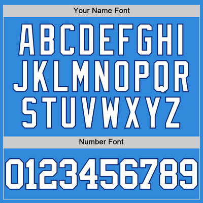 Custom Powder Blue White-Royal Authentic Basketball Jersey