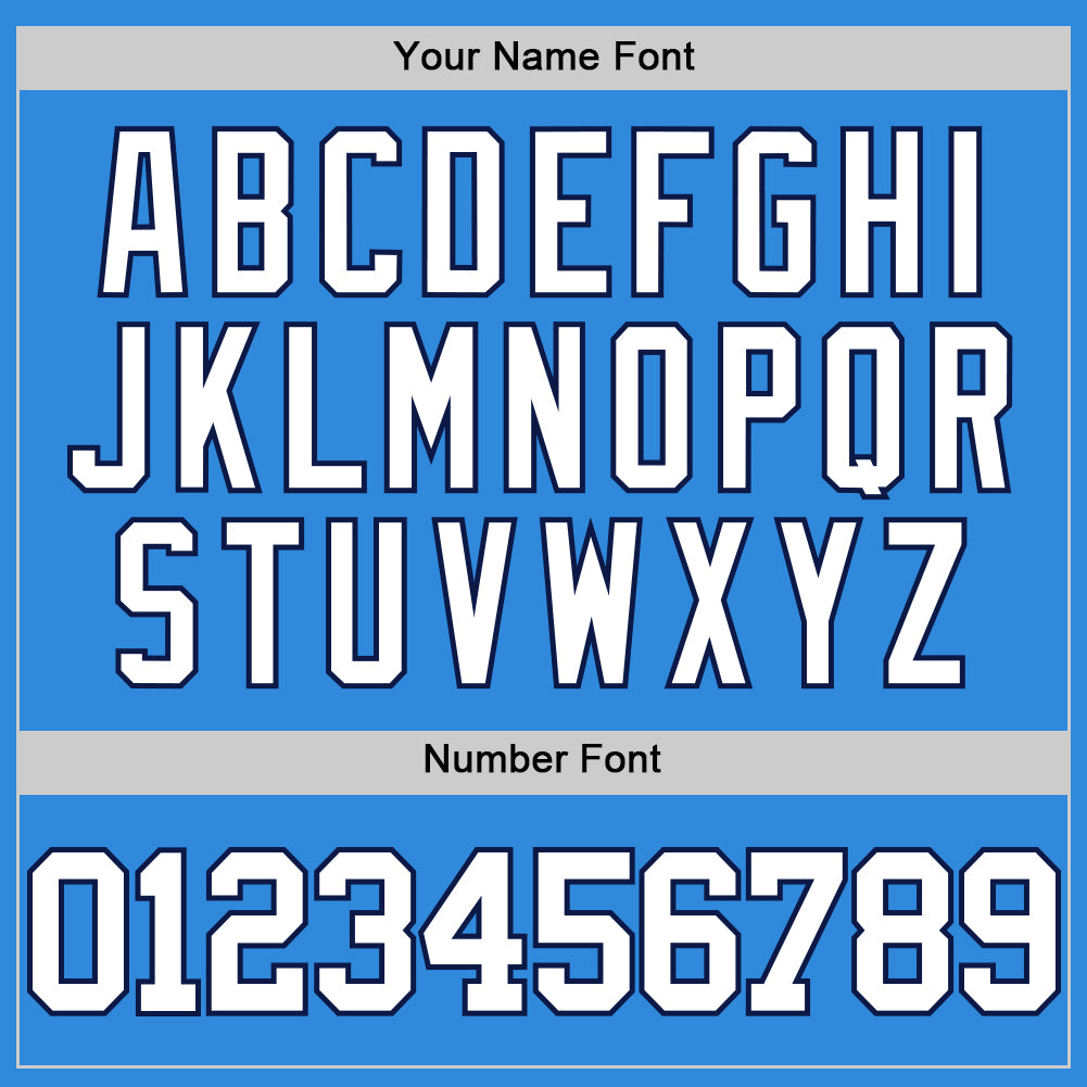 Custom Powder Blue White-Navy Authentic Basketball Jersey