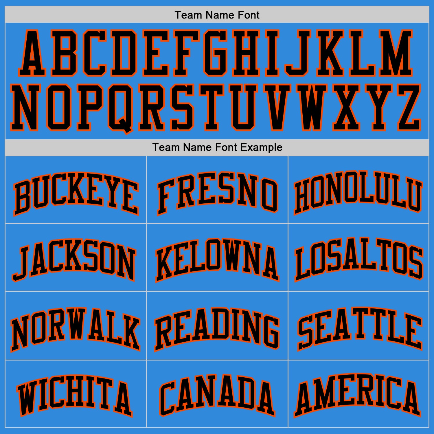 Custom Powder Blue Black-Orange Authentic Basketball Jersey