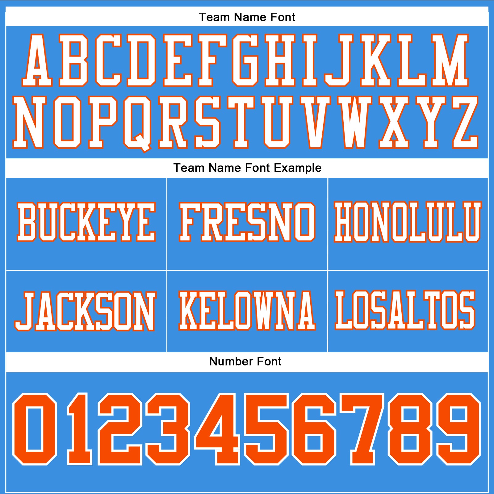 Custom Powder Blue Orange-White Authentic Football Jersey