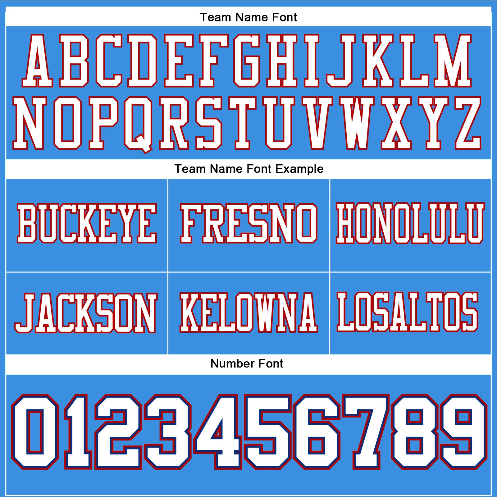 Custom Powder Blue White Royal-Red Authentic Football Jersey