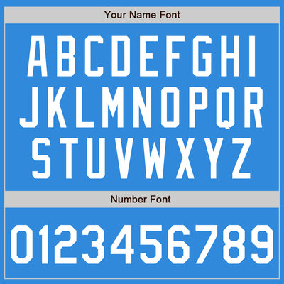 Custom Stitched Powder Blue White-Powder Blue Baseball Pullover Sweatshirt Hoodie