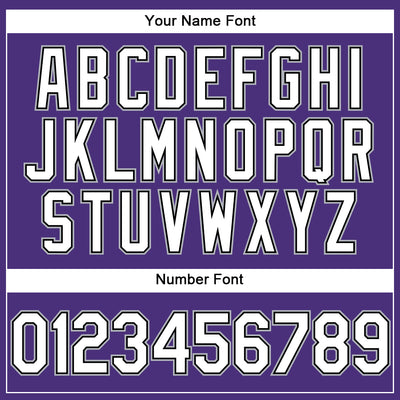 Custom Stitched Purple Black-Gray Sports Pullover Sweatshirt Hoodie