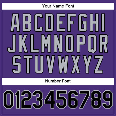 Custom Stitched Purple Black-Gray Sports Pullover Sweatshirt Hoodie