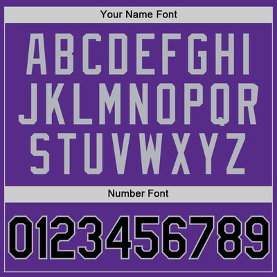 Custom Purple Black-Gray Authentic Throwback Basketball Jersey