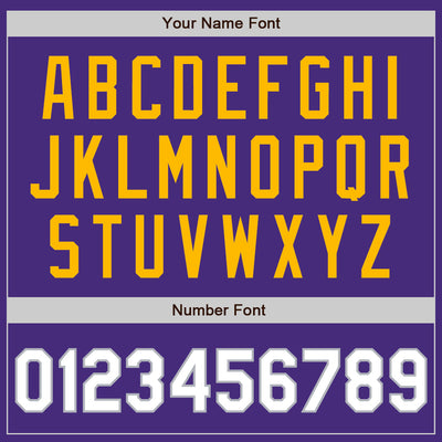 Custom Purple White Gray-Gold Authentic Baseball Jersey