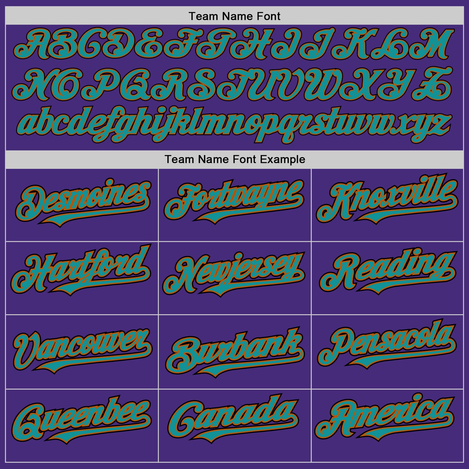 Custom Purple Texas Orange Teal Black-White Authentic Baseball Jersey