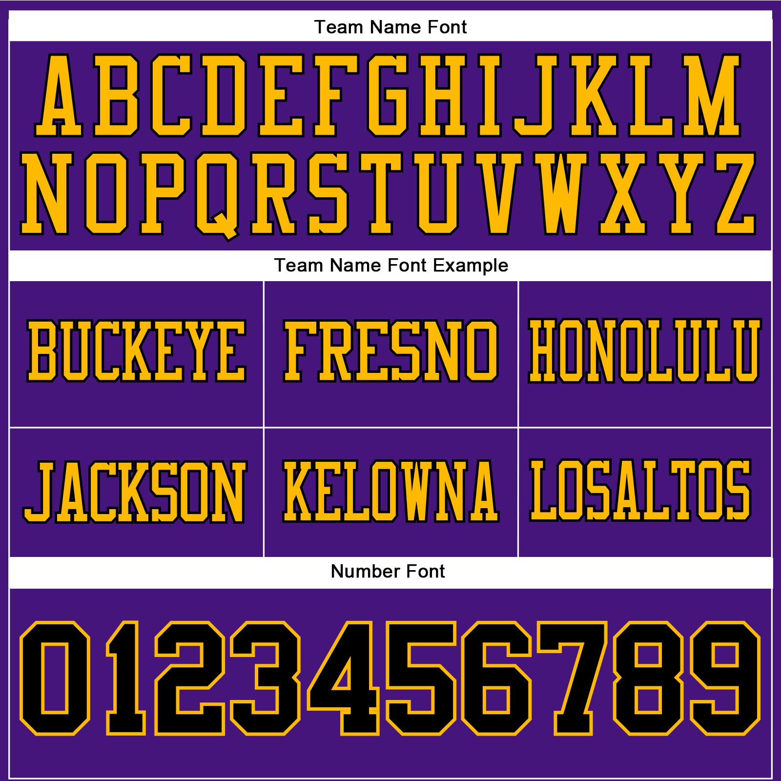 Custom Purple Black-Gold Authentic Football Jersey