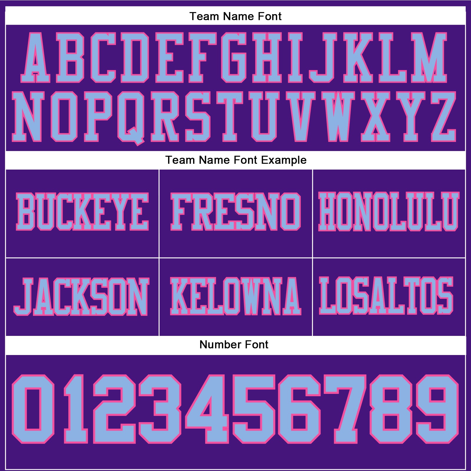 Custom Purple Light Blue-Pink Authentic Football Jersey