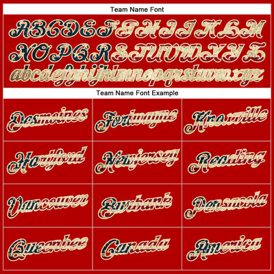 Custom Red Vintage USA Flag-City Cream Performance T-Shirt