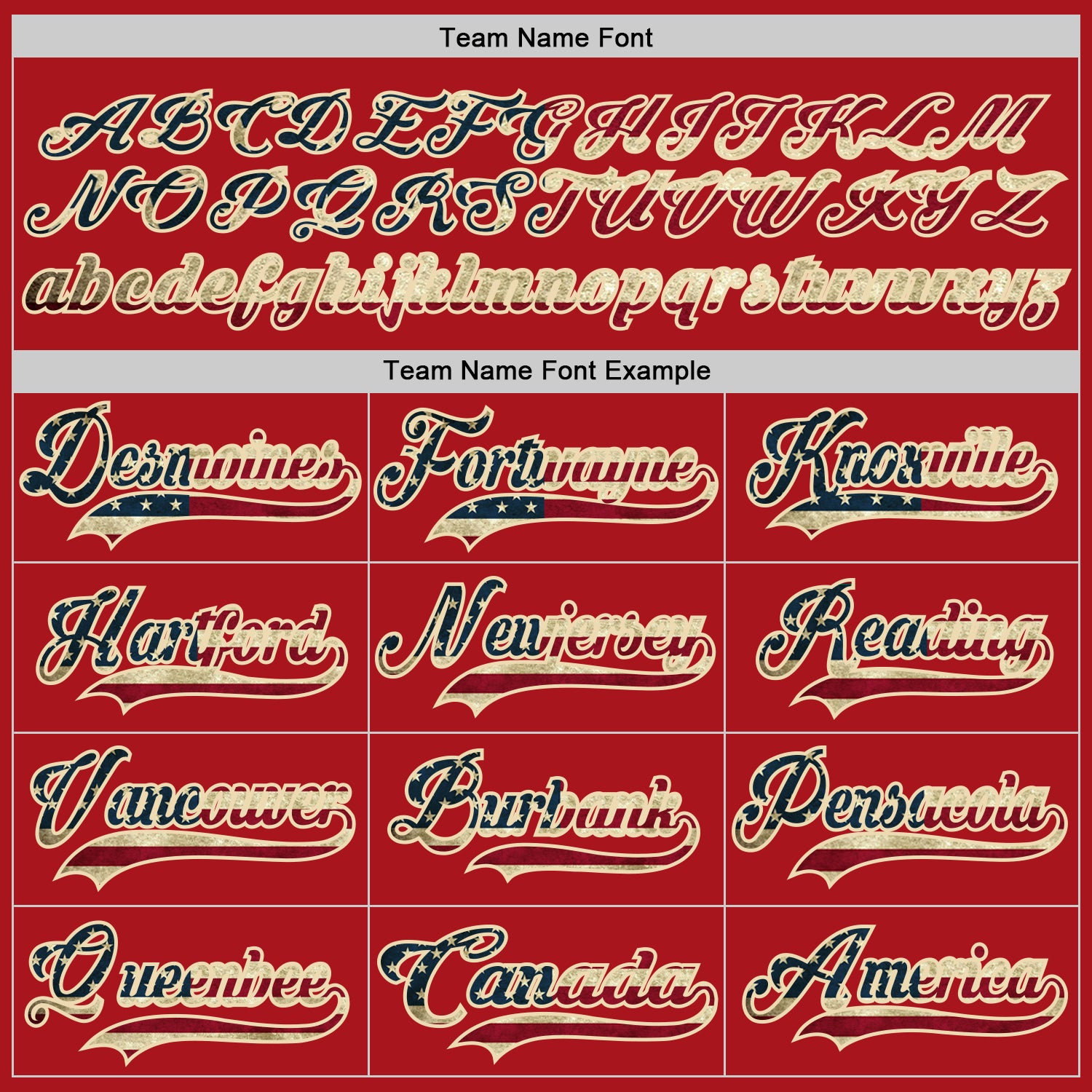 Custom Red Vintage USA Flag-Cream Hockey Jersey