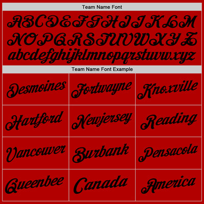 Custom Red Black-Light Blue Authentic Throwback Basketball Jersey