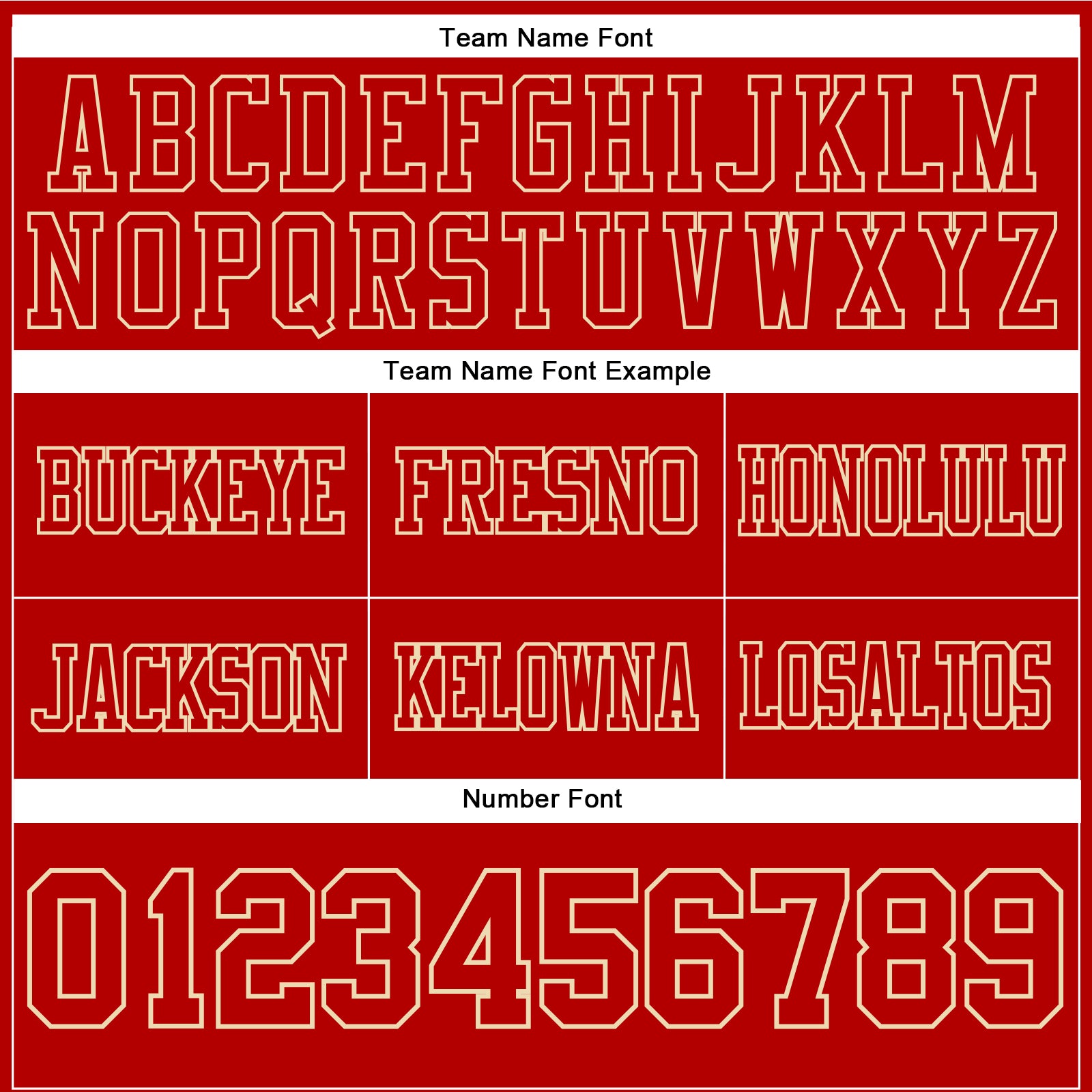 Custom Red Cream Authentic Football Jersey