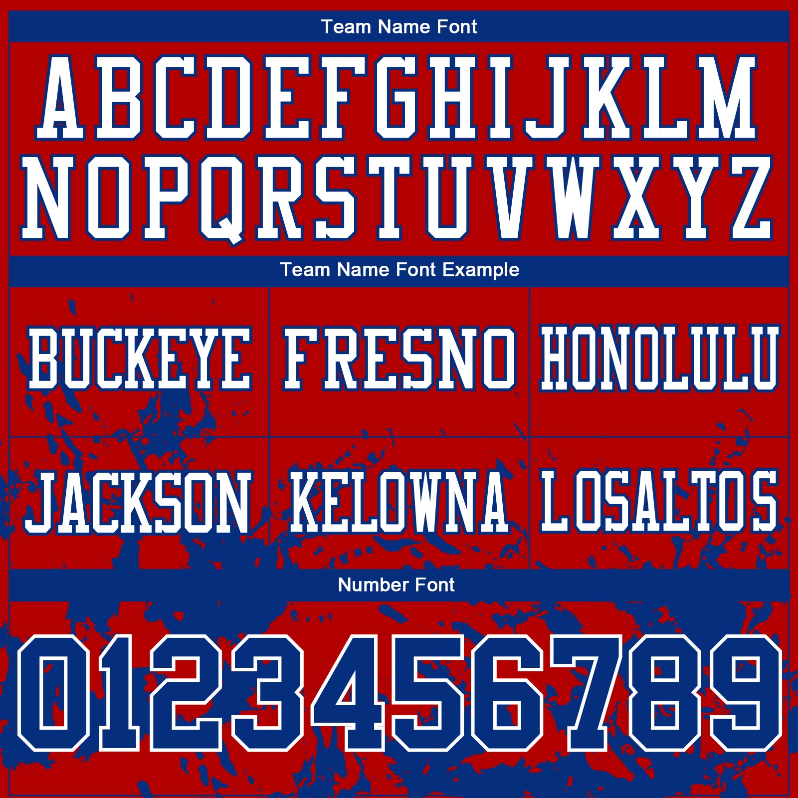 Custom Red Royal-White 3D Pattern Splash Authentic Football Jersey