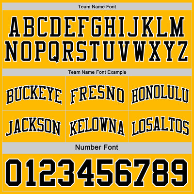 Custom Reversible Black Gold-White Double Side Sublimation Basketball Suit Jersey