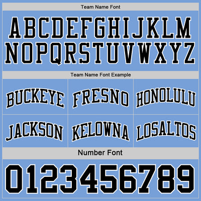 Custom Reversible Black White-Light Blue Double Side Sublimation Basketball Suit Jersey