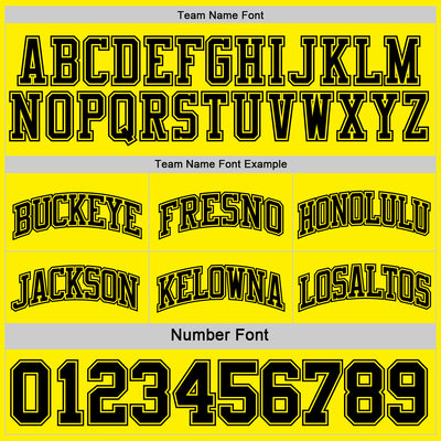 Custom Reversible Black Light Yellow Double Side Sublimation Basketball Suit Jersey