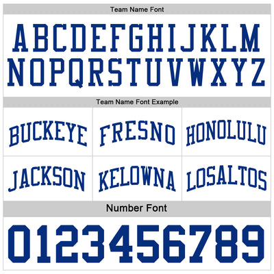 Custom Royal White Reversible Double Side Sublimation Basketball Suit Jersey