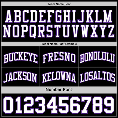 Custom Purple White-Black Reversible Double Side Sublimation Basketball Suit Jersey