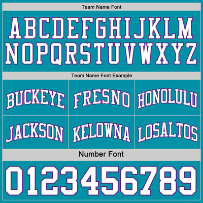 Custom Purple White-Teal Reversible Double Side Sublimation Basketball Suit Jersey