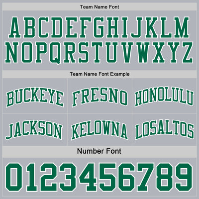 Custom Reversible Black Kelly Green-White Double Side Sublimation Basketball Suit Jersey