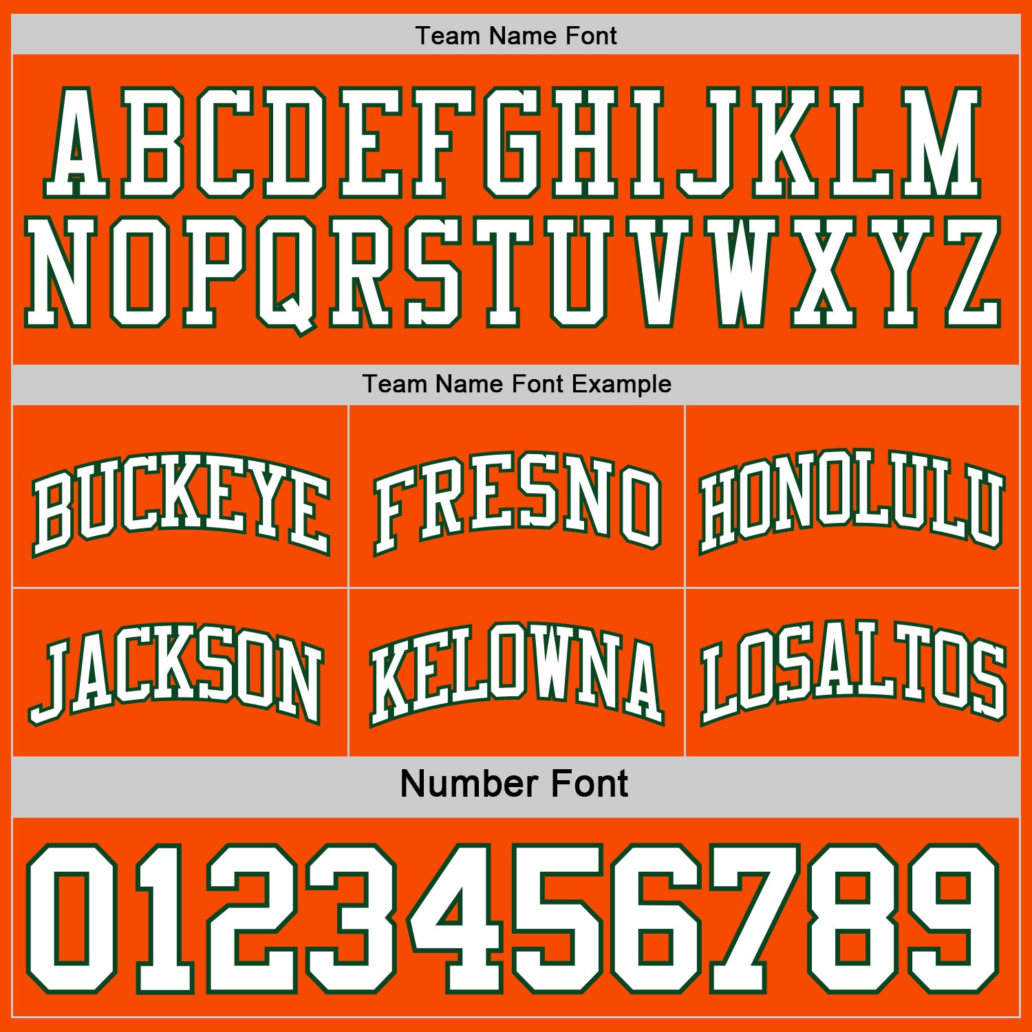 Custom Reversible Green White-Orange Double Side Sublimation Basketball Suit Jersey