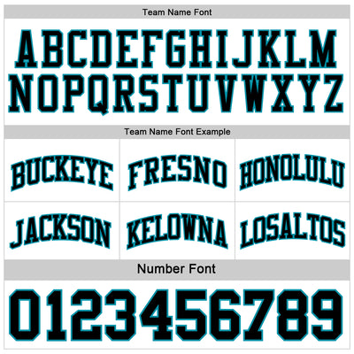 Custom Reversible Teal White-Black Double Side Sublimation Basketball Suit Jersey