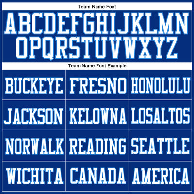 Custom Royal White-Powder Blue Mesh Authentic Football Jersey