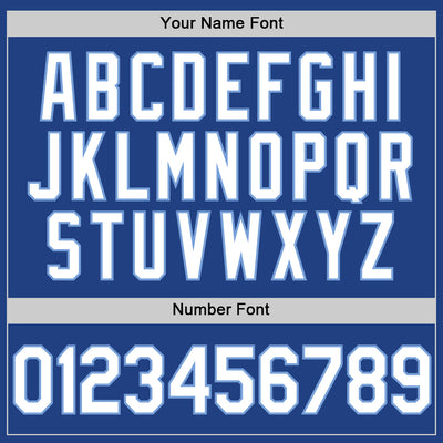 Custom Royal White-Light Blue Authentic Throwback Baseball Jersey