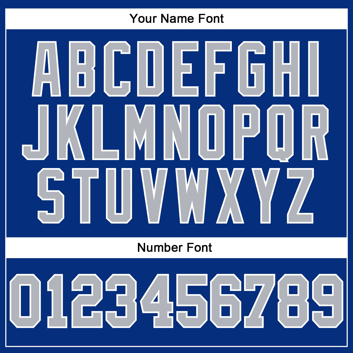 Custom Royal Gray-White Authentic Football Jersey