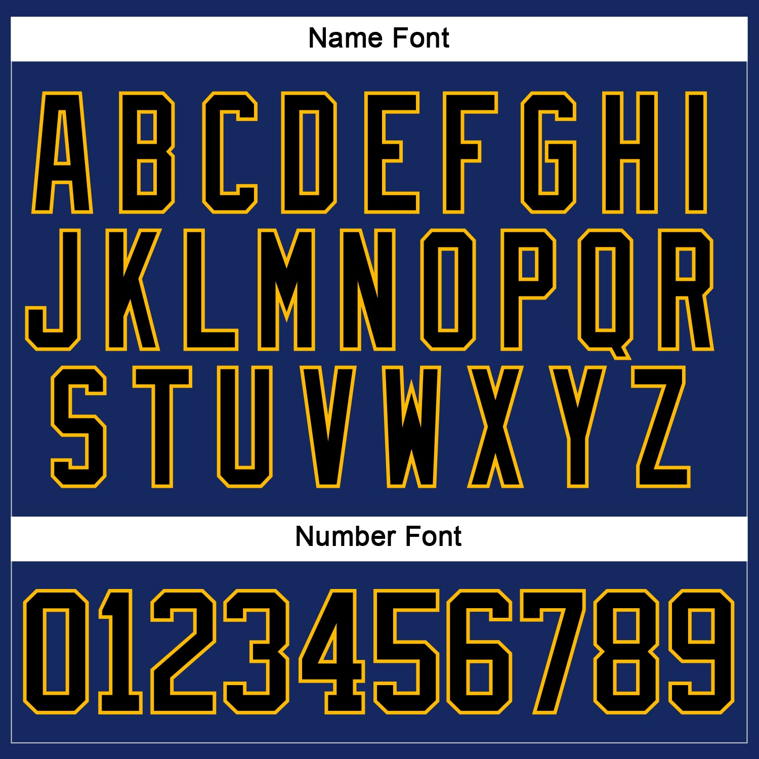 Custom Royal Black-Gold Hockey Jersey