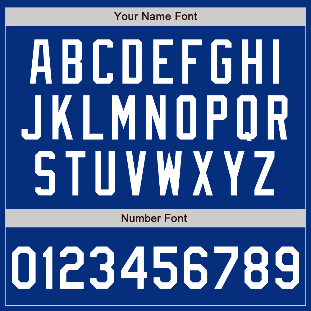 Custom Royal White Authentic Baseball Jersey