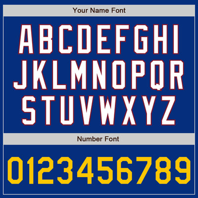 Custom Royal Yellow-Crimson Authentic Baseball Jersey