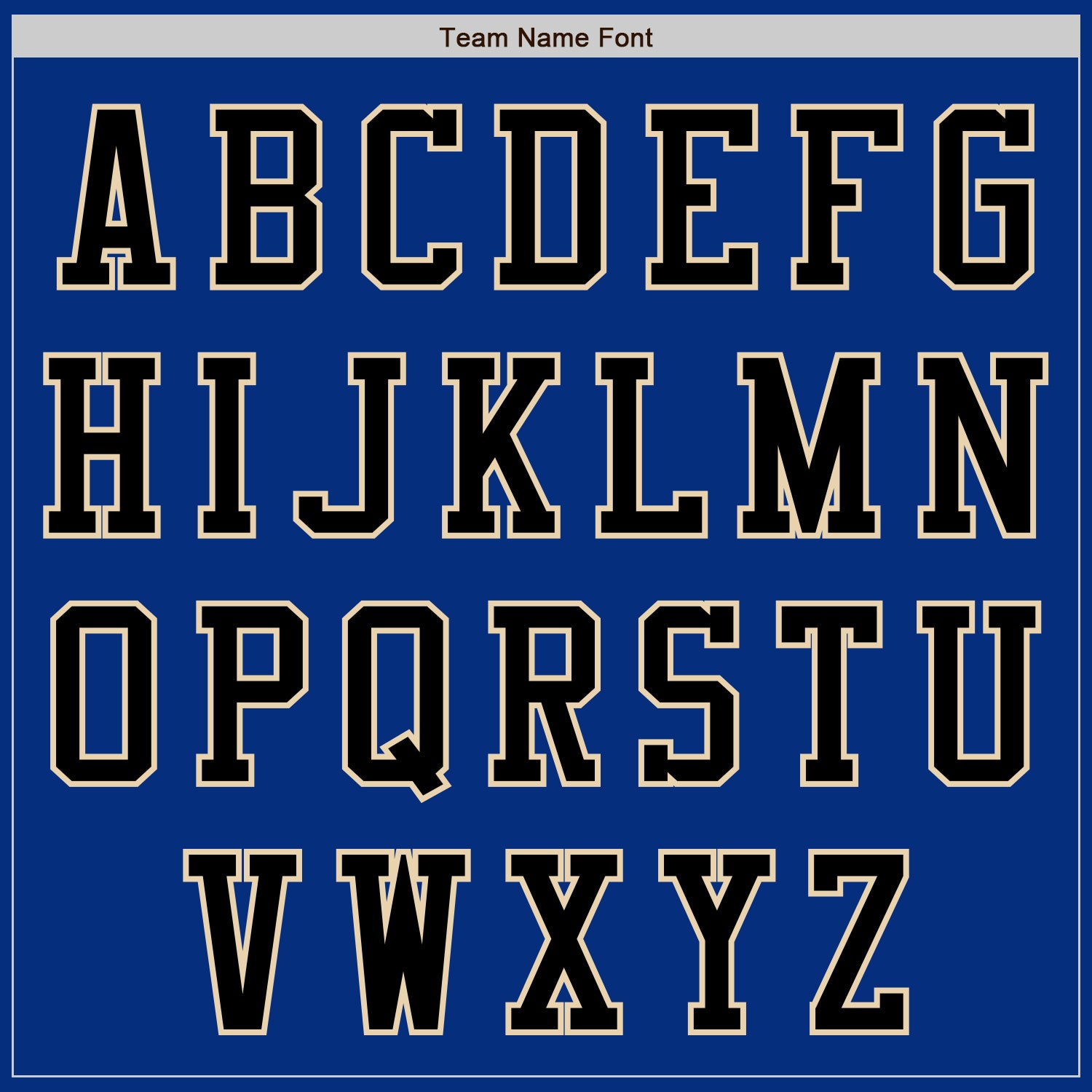 Custom Royal Black-City Cream Authentic Baseball Jersey