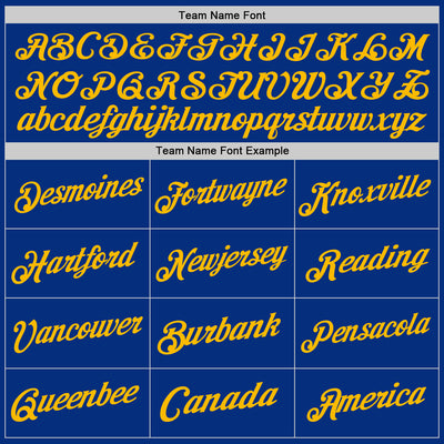 Custom Royal Gold Authentic Throwback Basketball Jersey