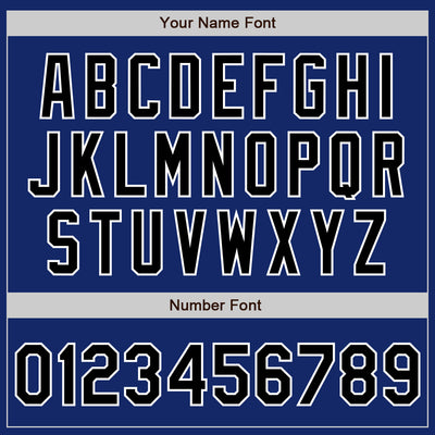 Custom Stitched Royal Black-White Baseball Pullover Sweatshirt Hoodie