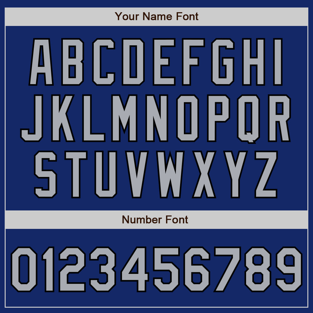 Custom Stitched Royal Gray-Black Baseball Pullover Sweatshirt Hoodie